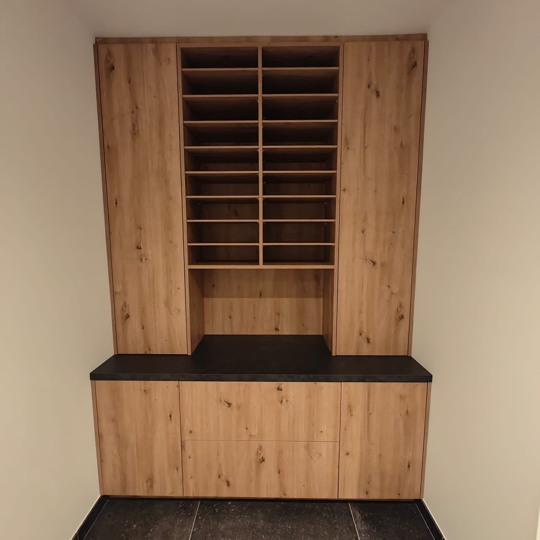 Warme houtsoorten in een maatwerk interieur